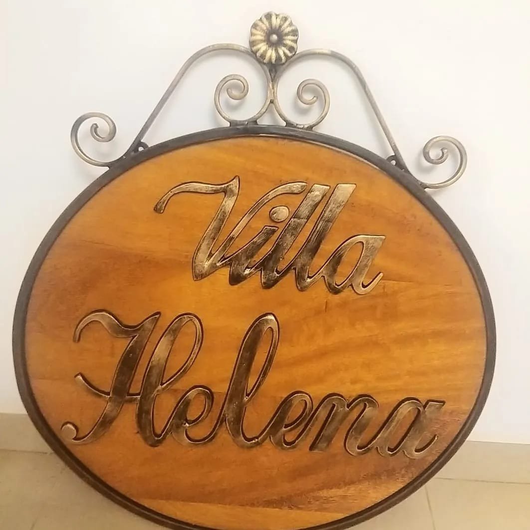 aviso madera y hierro