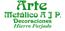 logo arte metálico