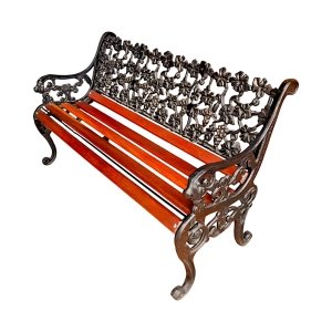 Escaño uvas madera